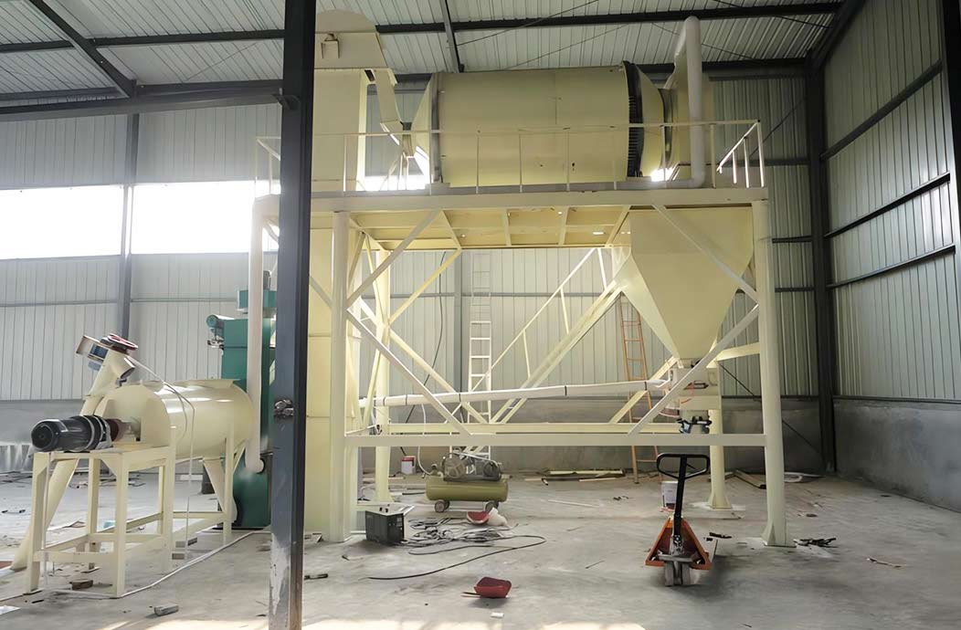 Simple insulation solution mixer