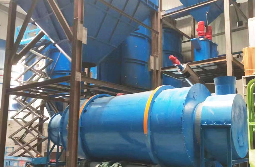 Iron powder dryer