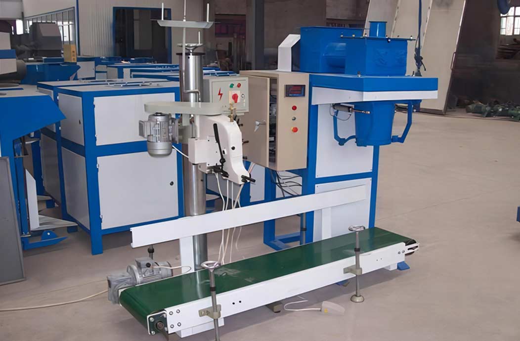Open packaging machine