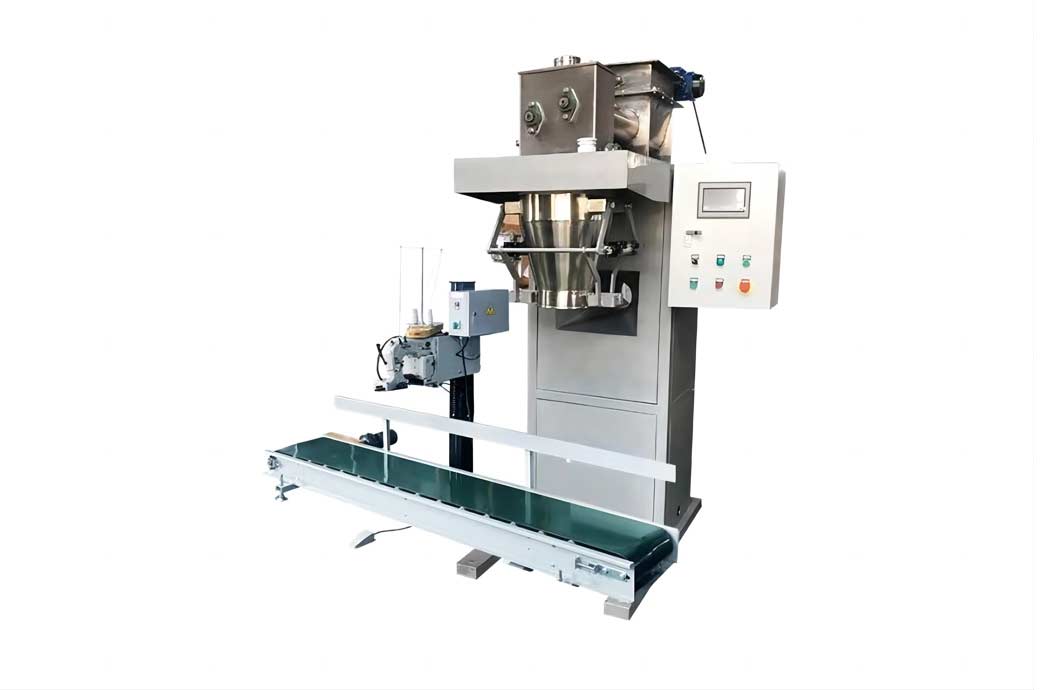 Open packaging machine